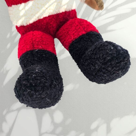 Hallmark Teddy Bear in Santa Suit Stuffed Animal Plush Brown - Picture 5 of 6